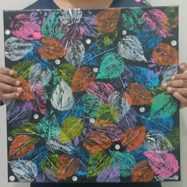 Leaf Falling In The Rain